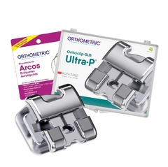 Brackets Metálicos Autoligantes 0.022" Caso x20u Ultra-P Orthometric