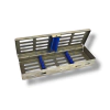 Caja Metálica Cassette Para 5 Instrumentos 18x7x3,5cm Belkys en internet