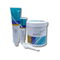 Kit Avío Silicona por condensación Putty + Light + Activador Speedex Coltene
