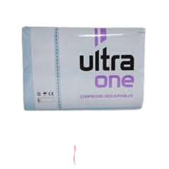 Compresas Descartables 3 Capas 50u Ultra One