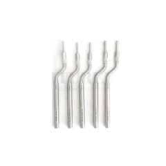 Kit 5 Osteótomos Angulados Cóncavos Medisporex