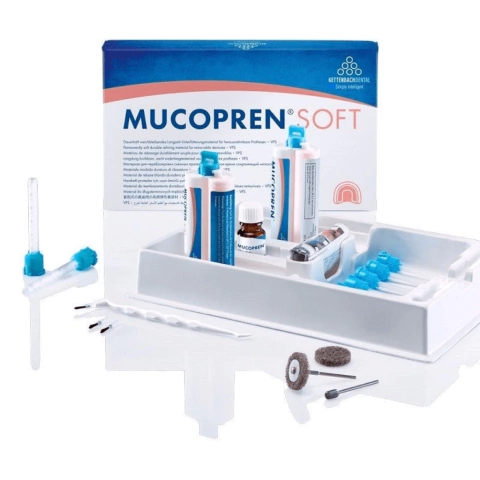 Mucopren Soft Silicona Para Rebasado De Prótesis Kettenbach - comprar online