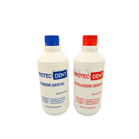 Kit Fijador Radiográfico Dental + Revelador Protec-dent - comprar online