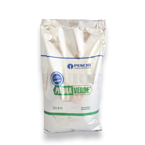 Yeso piedra verde 1kg Pescio