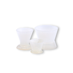 Vaso Dappen De Silicona Chico Blanco Md - comprar online