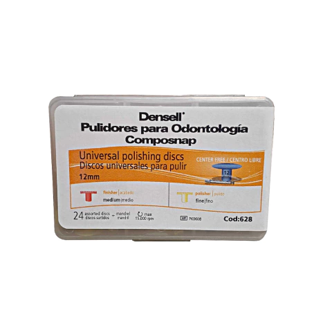 Discos Pulidores Composnap Kit 24 + Mandril Metálico Densell (628) - comprar online