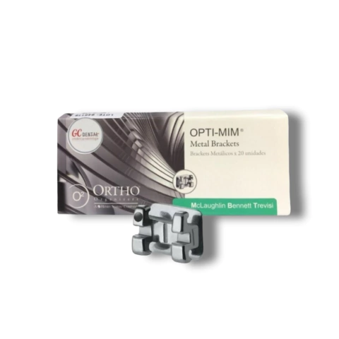 Brackets Metálicos Caso X 20u MBT Opti-mim Ortho Organizers - comprar online