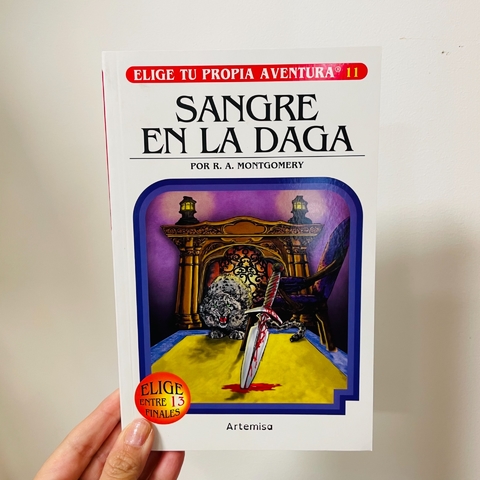 ELIGE TU PROPIA AVENTURA, SANGRE EN LA DAGA