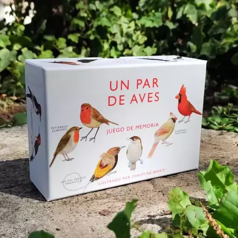 JUEGO DE MEMORIA UN PAR DE AVES