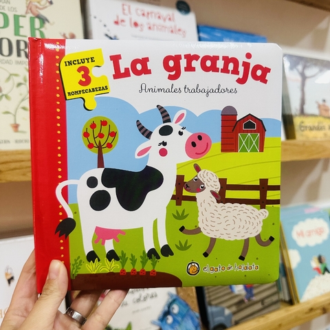 LA GRANJA - LIBRO + 3 ROMPECABEZAS