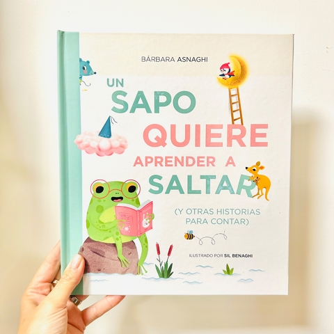 UN SAPO QUIERE APRENDER A SALTAR