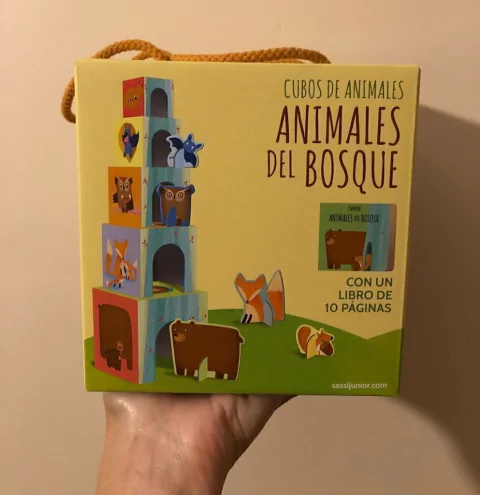 CUBOS DE ANIMALES - del BOSQUE