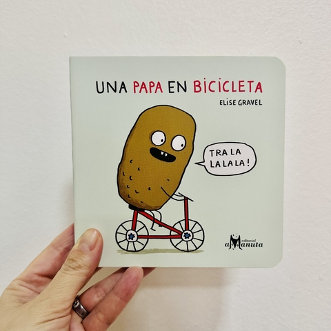 UNA PAPA EN BICICLETA