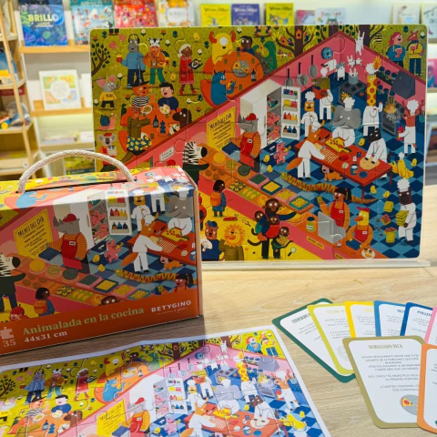 NUEVO ROMPECABEZAS BETYGINO "ANIMALADA EN LA COCINA" - comprar online