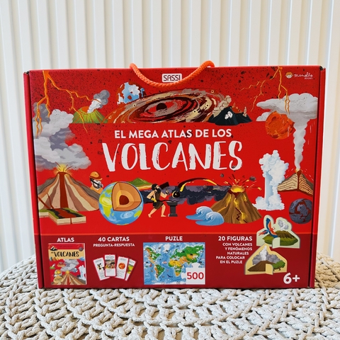 ROMPECABEZA - MEGA ATLAS DE LOS VOLCANES