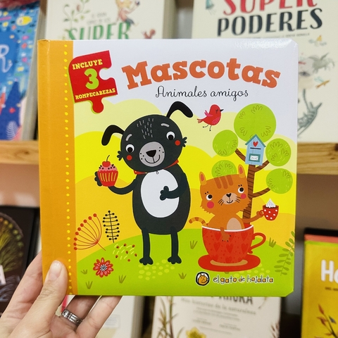 LAS MASCOTAS - LIBRO + 3 ROMPECABEZAS