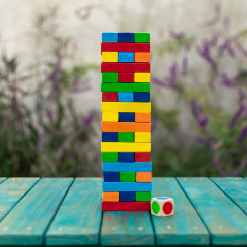 JENGA COLORES