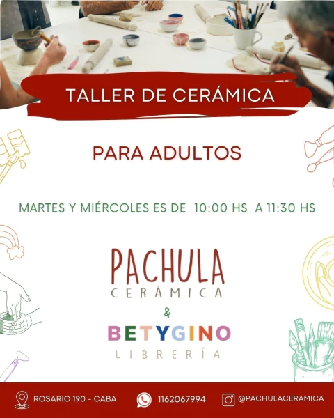 TALLER DE CERÁMICA (Adultos)