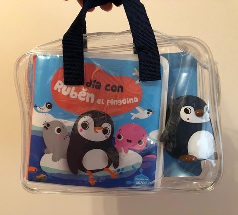 LIBRO DE BAÑO: UN DÍA CON RUBEN, EL PINGUINO