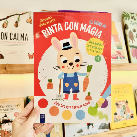 PINTÁ CON MAGIA - EL CONEJO