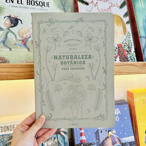 NATURALEZA BOTÁNICA PARA COLOREAR