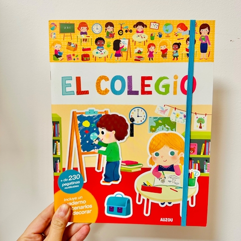 LIBRO STICKERS Y DIVERSION- EL COLEGIO