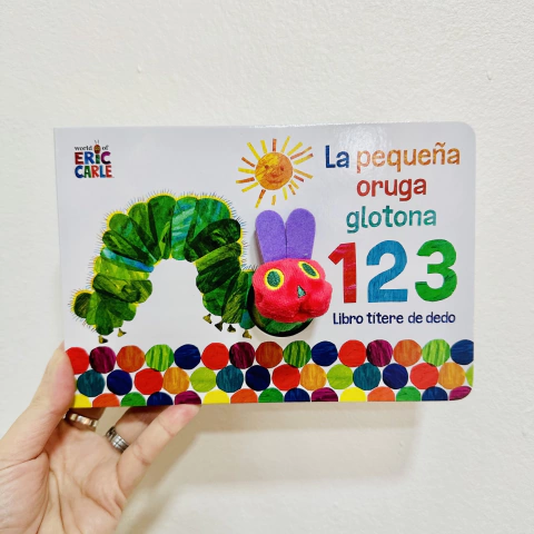 LA PEQUEÑA ORUGA GLOTONA 123 TITERES