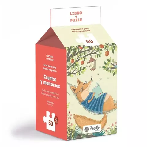 LIBRO + PUZZLE: CUENTOS Y MANZANAS - comprar online