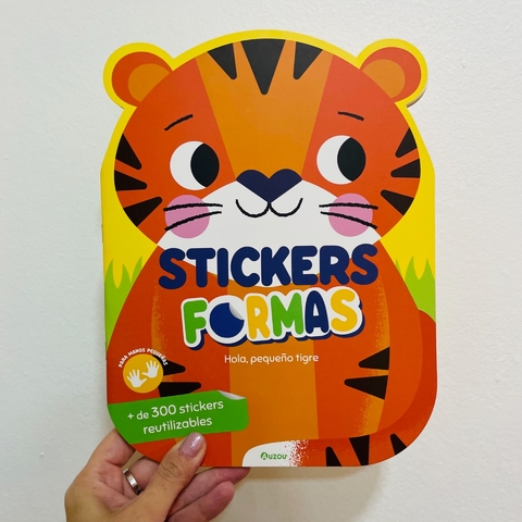 STICKERS FORMAS - HOLA PEQUEÑO TIGRE