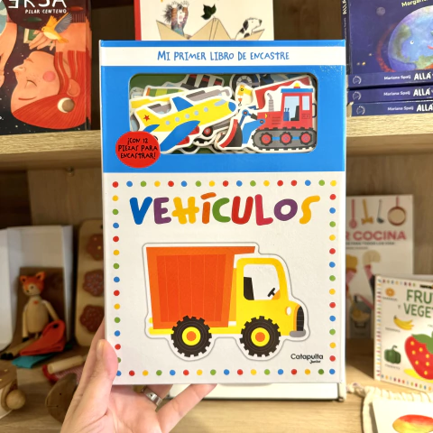 MI PRIMER LIBRO DE ENCASTRE: VEHICULOS