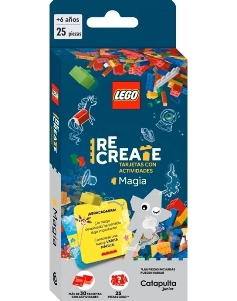 LEGO RECREATE TARJETAS CON ACTIVIDADES - MAGIA