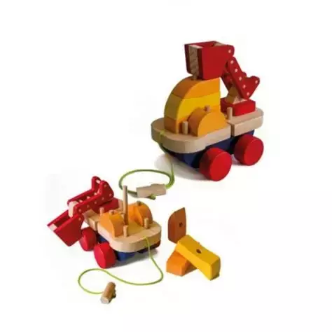 CAMION BOMBEROS MADERA