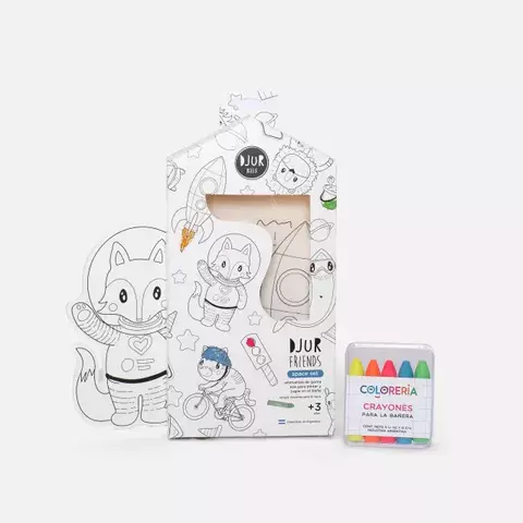 SPACE SET - Animales para pintar