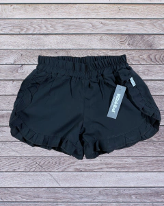 SHORT FIBRANA NEGRO