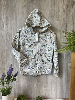 CAMPERA DE FRISA FLOREADA - comprar online