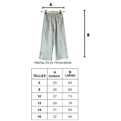 PANTALON FRISA NENA - tienda online