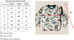 BUZO DINOS - comprar online