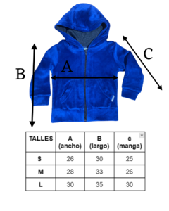 CAMPERA PLUSH BEBE - comprar online
