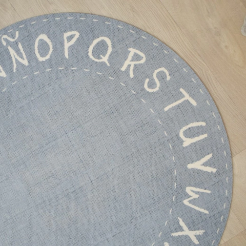 ABC NORDICO ¨celeste¨ (alfombra vinílica)