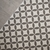 "LA BARCELONETA" Blanco y Gris (alfombra vinílica) en internet