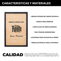 Marco 60x100 (Envío solo dentro del AMBA) - Tienda Roots