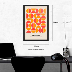 Bauhaus Círculos Naranjas - tienda online