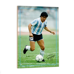 Maradona y la pelota