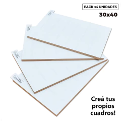 Pack Portarretratos Autoadhesivos 30x40 - comprar online