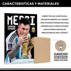 Messi besando la copa en internet
