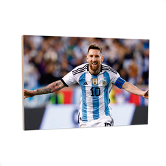 Messi festejando gol