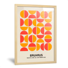 Bauhaus Círculos Naranjas en internet