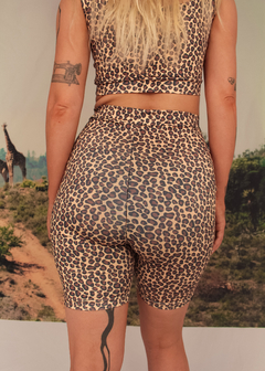 Biker shorts oncinha - Acalmia