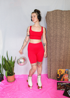 Top regata vermelho na internet