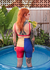 Imagem do Biker shorts colorida brilhosa